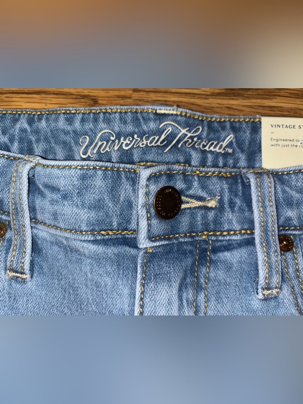 Universal Thread Boyfriend Shorts Women's Size 10 Waist 30 Inseam 6 Inch Light - Picture 4 of 16
